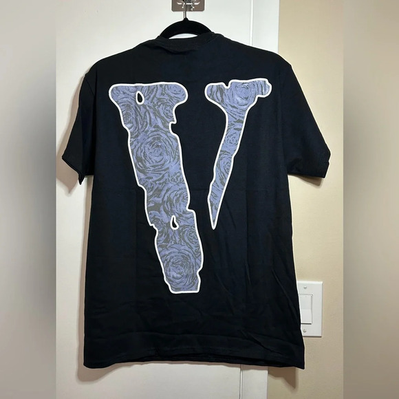 NWOT VLONE x Pop Smoke The Woo T-Shirt Black Size Medium - Picture 2 of 8